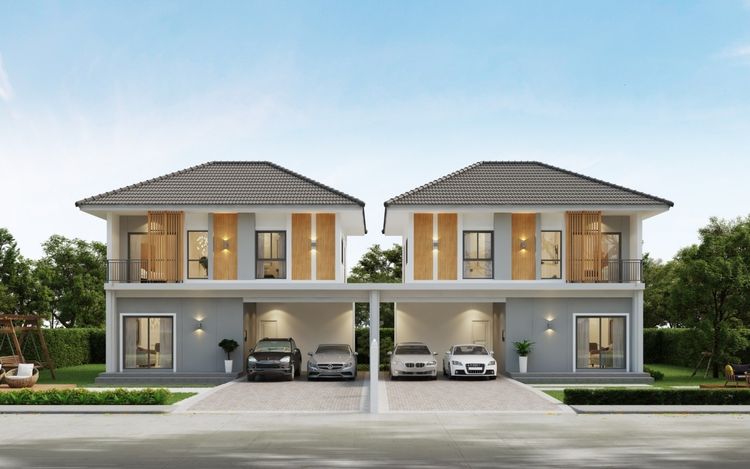 ภาพแบบบ้าน-บ้านแฝด TYPE B