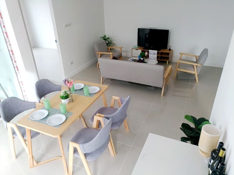 ภาพแบบบ้าน-บ้านแฝดชั้นเดียว Type T