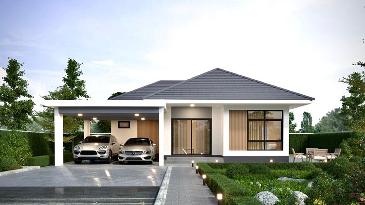 ภาพแบบบ้าน-บ้านโมเดิร์น มินิมอล