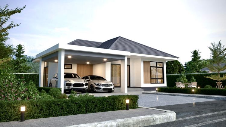 ภาพแบบบ้าน-บ้านโมเดิร์น มินิมอล