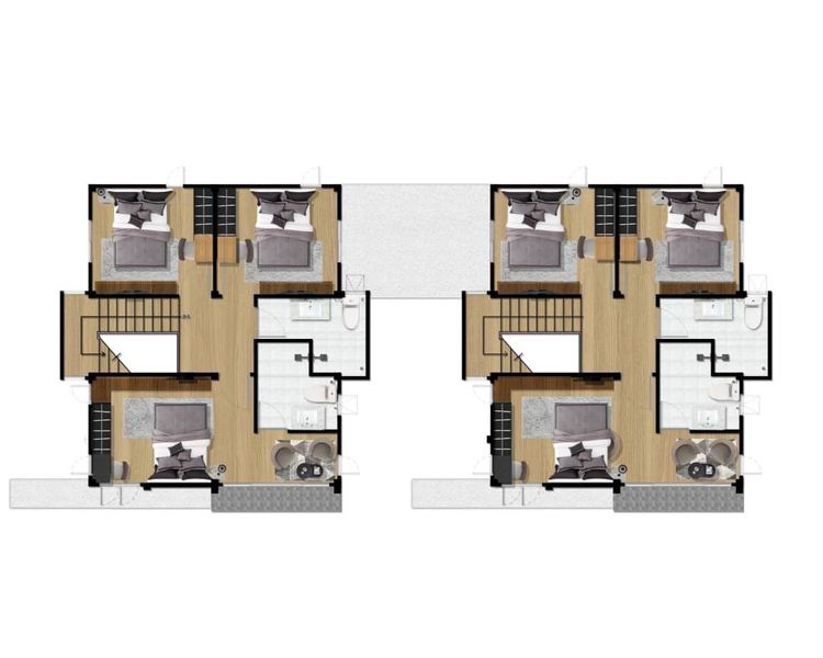 ภาพแบบบ้าน-บ้านแฝด