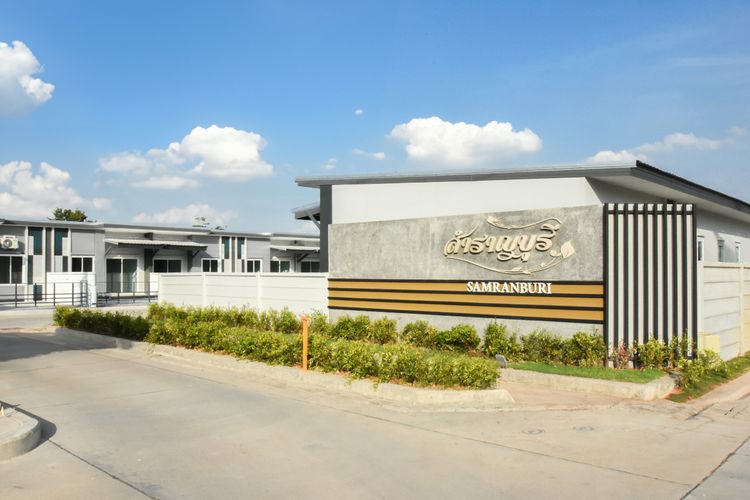 ภาพแบบบ้าน-ทาวน์โฮม 1 ชั้น