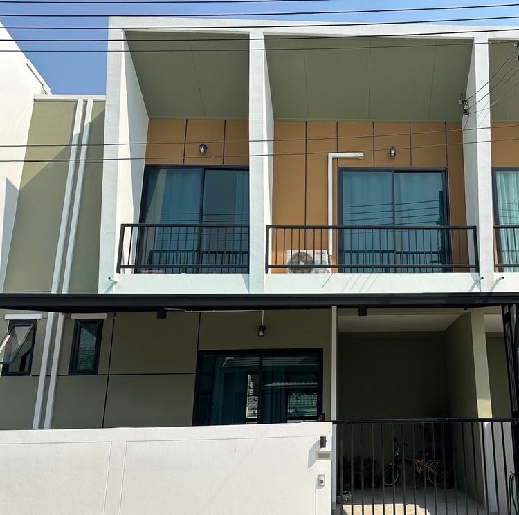 ภาพแบบบ้าน-Idyl Achieved ทาวน์โฮม 2 ชั้น บ้านแบบ 7.50 เมตร