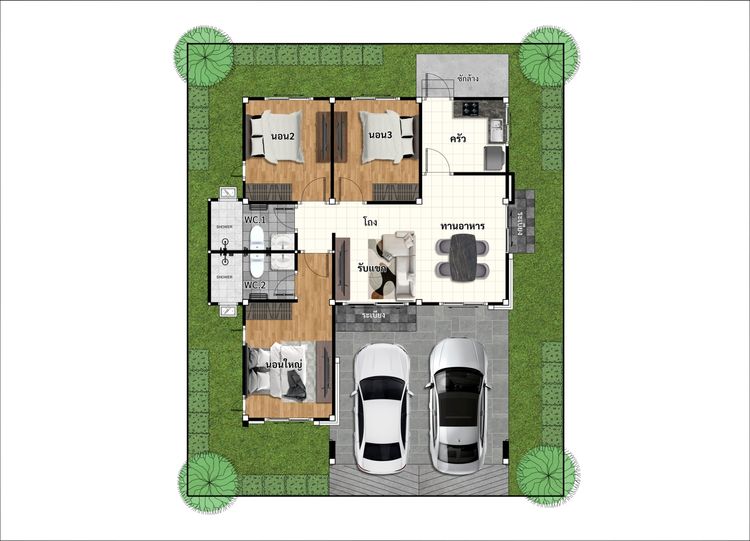 ภาพแบบบ้าน-บ้านพิคชีโน