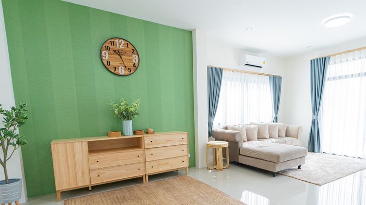 ภาพแบบบ้าน-บ้านเดี่ยว 2 ชั้น พร้อมสระว่ายน้ำ บ้านพร้อมเฟอร์นิเจอร์