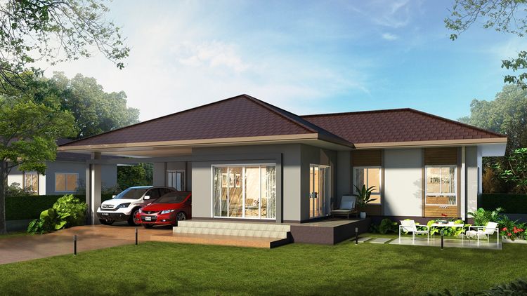 ภาพแบบบ้าน-บ้านเพิ่มลาภ