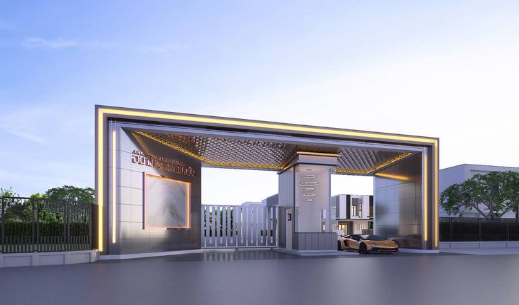 ภาพแบบบ้าน-ทาวน์โฮม 2 ชั้น