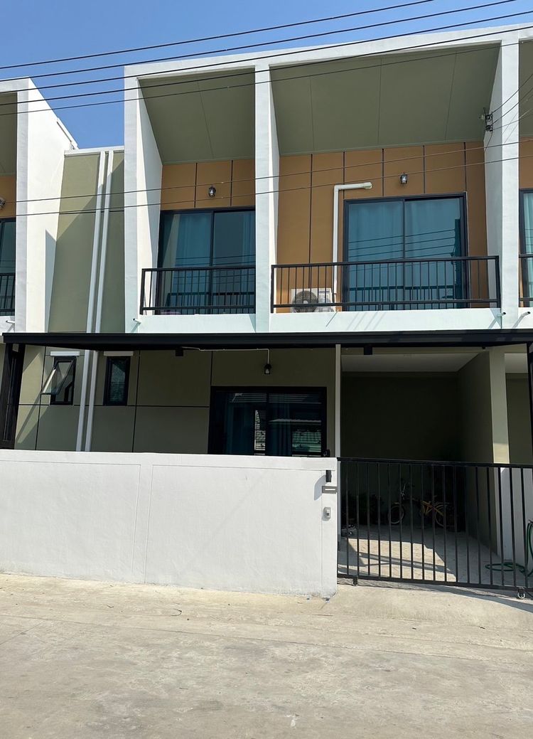 ภาพแบบบ้าน-Idyl Achieved ทาวน์โฮม 2 ชั้น บ้านแบบ 7.50 เมตร