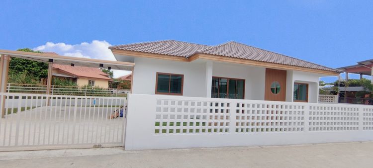 ภาพแบบบ้าน-บ้านชั้นเดียว