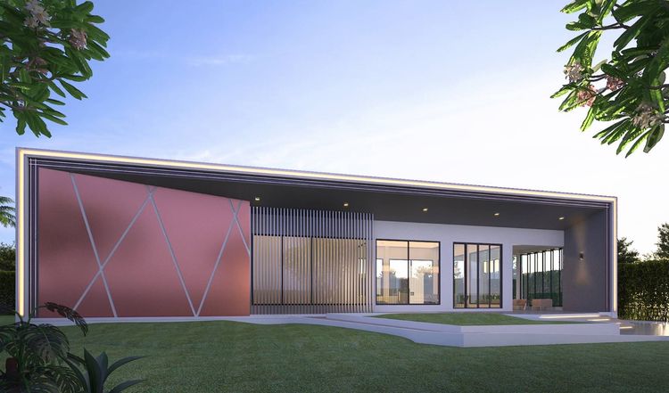 ภาพแบบบ้าน-ทาวน์โฮม 2 ชั้น