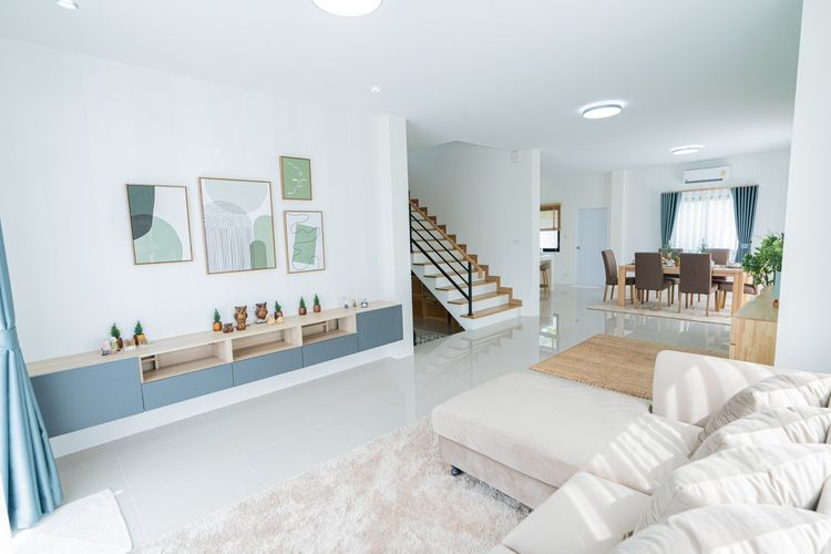 ภาพแบบบ้าน-บ้านเดี่ยว 2 ชั้น พร้อมสระว่ายน้ำ บ้านพร้อมเฟอร์นิเจอร์