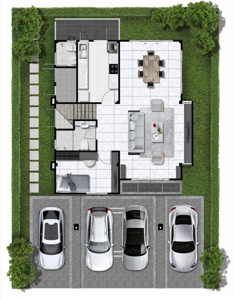 ภาพแบบบ้าน-ศุภศิริ
