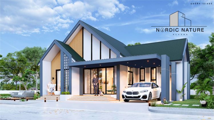 ภาพแบบบ้าน-นอร์ดิก เนเจอร์ แกลง แบบ 1
