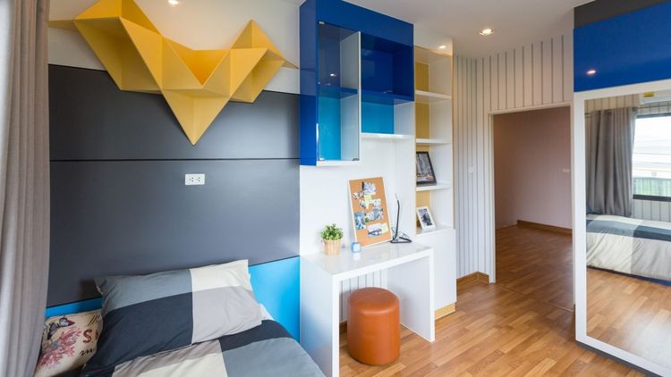 ภาพแบบบ้าน-ทาวน์โฮม 2 ชั้น หน้ากว้าง 5.7 เมตร