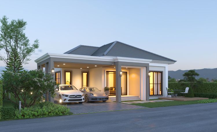 ภาพแบบบ้าน-บ้านเดี่ยว TYPE A