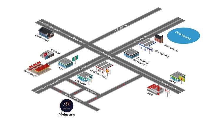 ภาพแบบบ้าน-บ้านเดี่ยวชั้นเดียว