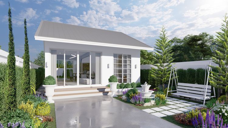 ภาพแบบบ้าน-สไตล์ English Cottage