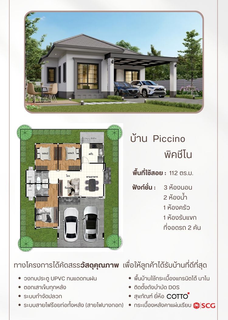 ภาพแบบบ้าน-บ้านพิคชีโน