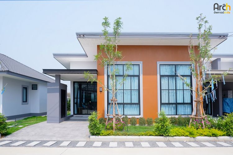 ภาพแบบบ้าน-ทาวน์โฮมชั้นเดียว