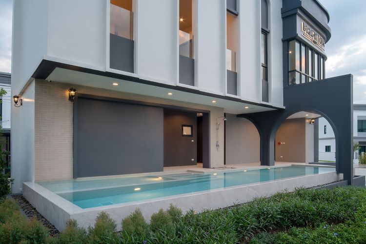 ภาพแบบบ้าน-แบบบ้าน Bromley ทาวน์โฮม 2 ชั้น