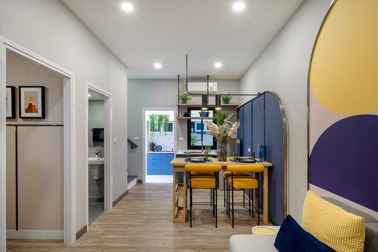 ภาพแบบบ้าน-แบบบ้าน Bromley ทาวน์โฮม 2 ชั้น