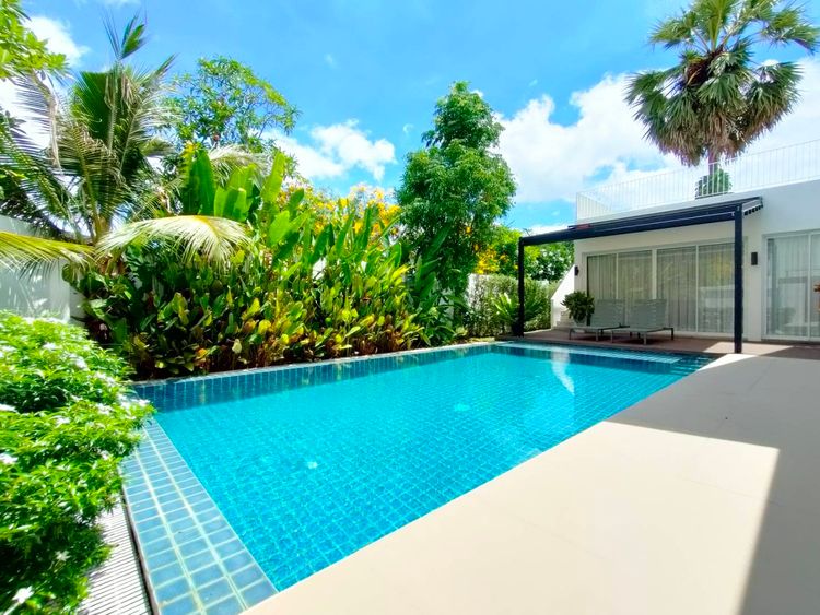 ภาพแบบบ้าน-Plot D1 (New Design 1-storey pool villa)