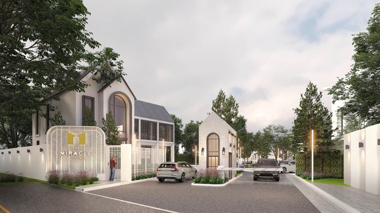 ภาพแบบบ้าน-เดอะ มิราเคิล บางแสน สาย2