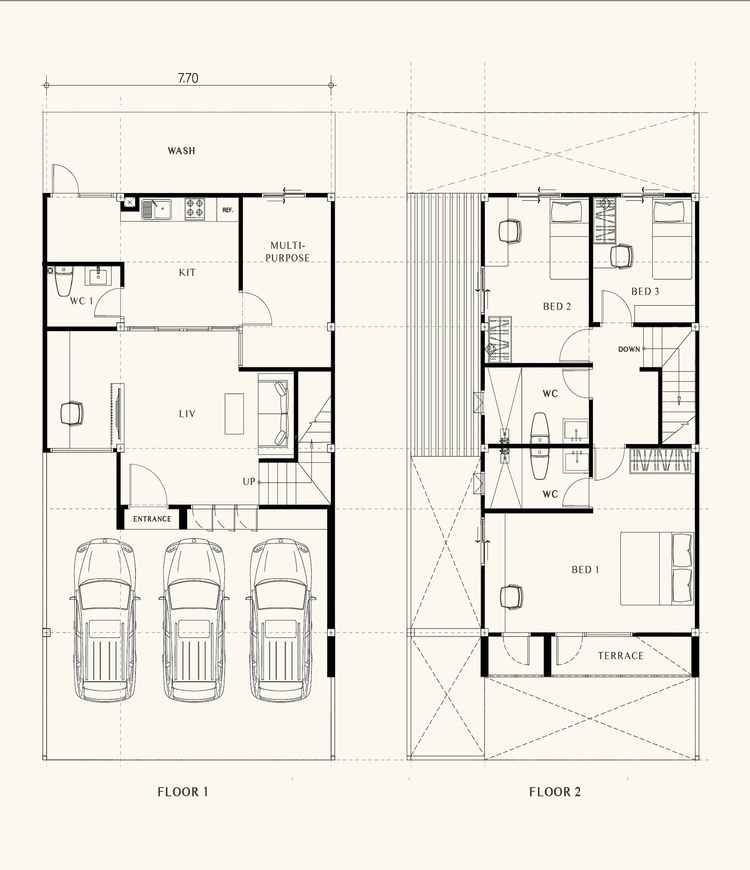 ภาพแบบบ้าน-YELO (กว้าง 7.7 ม.)