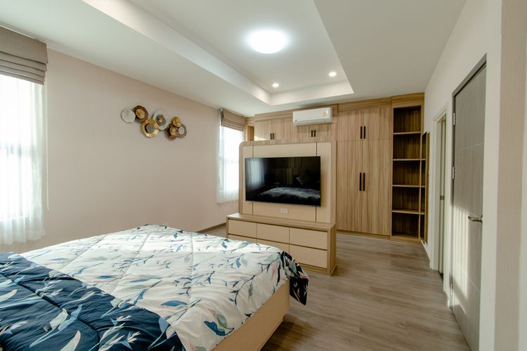 ภาพแบบบ้าน-บ้านแฝดสองชั้น (ฟังก์ชั่นบ้านเดี่ยว)