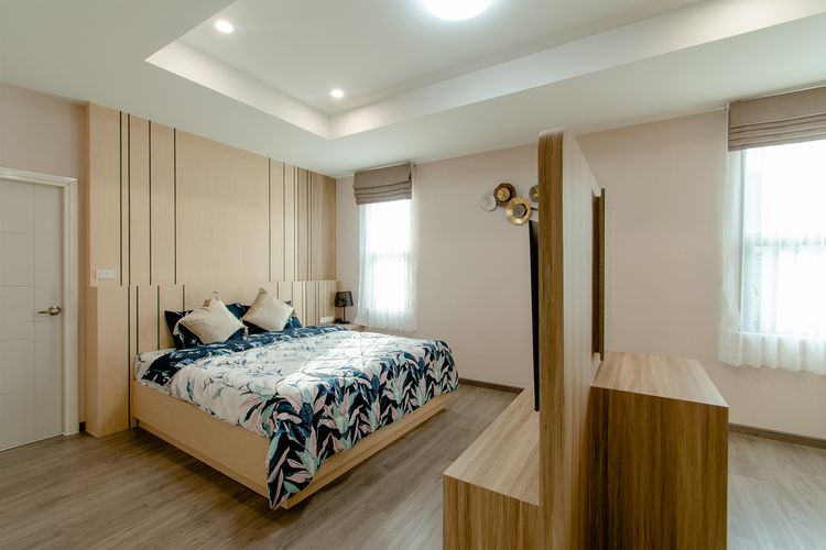 ภาพแบบบ้าน-บ้านแฝดสองชั้น (ฟังก์ชั่นบ้านเดี่ยว)