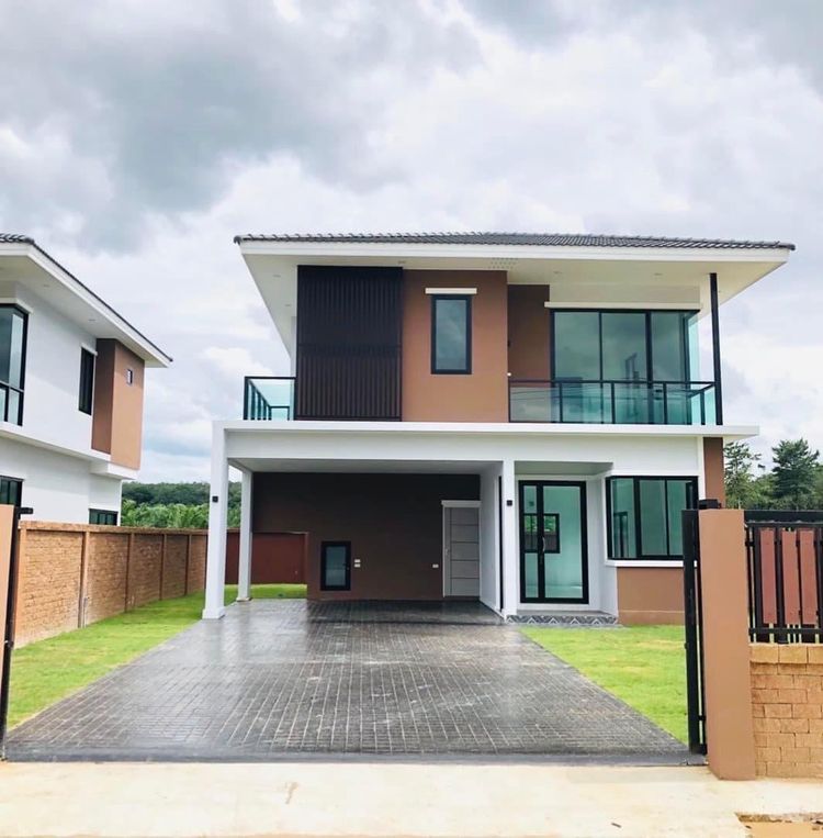 ภาพแบบบ้าน-บ้านเดี่ยว 2 ชั้น Lake View