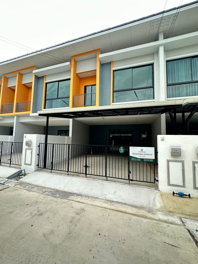 ภาพแบบบ้าน-ทาวน์โฮม 2 ชั้น (Type B)ฺ