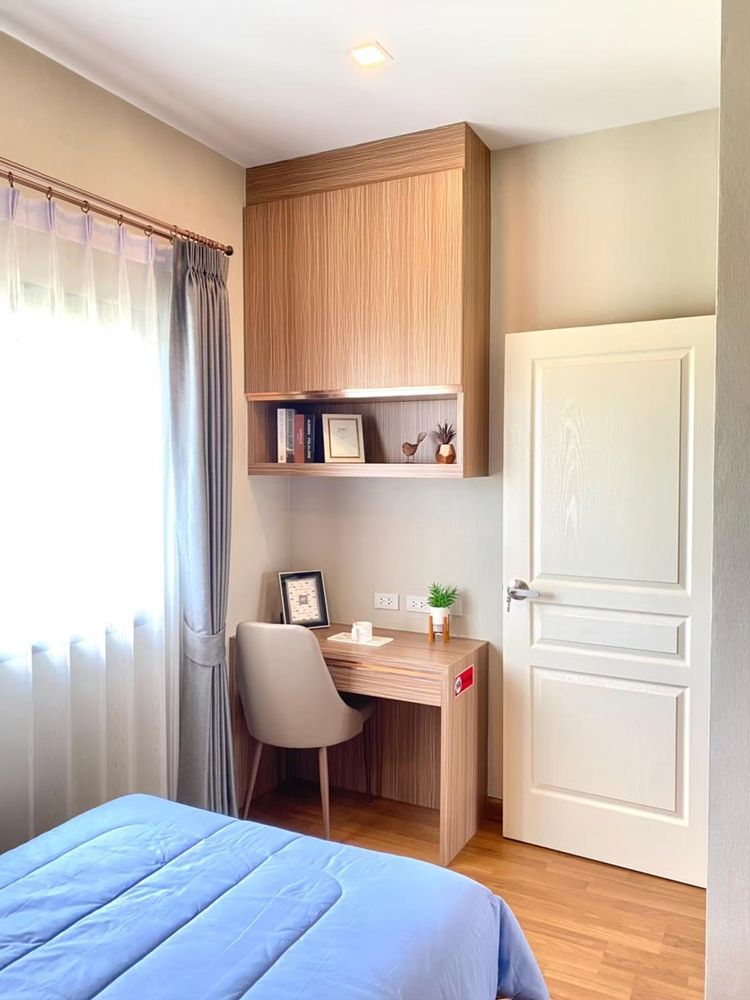 ภาพแบบบ้าน-เปิดขายบ้านตัวอย่าง เฟอร์ครบ บ้านแฝด 2 ชั้น