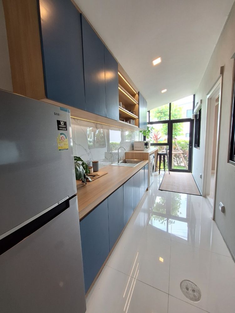 ภาพแบบบ้าน-ทาวน์โฮม 2 ชั้น (Type B)ฺ