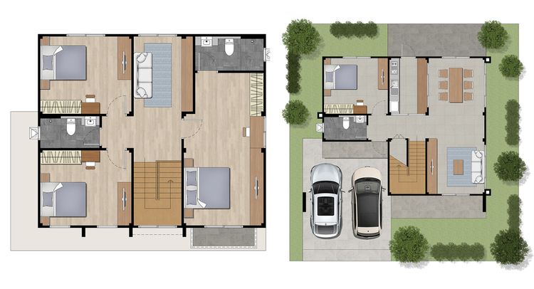 ภาพแบบบ้าน-SINGLE HOME ขนาดใหญ่ ตอบโจทย์ทุกไลฟ์สไตล์