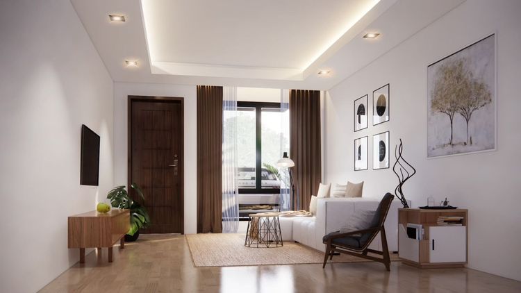 ภาพแบบบ้าน-แบบ 2 หน้ากว้าง 4 เมตร ลึก 17 เมตร