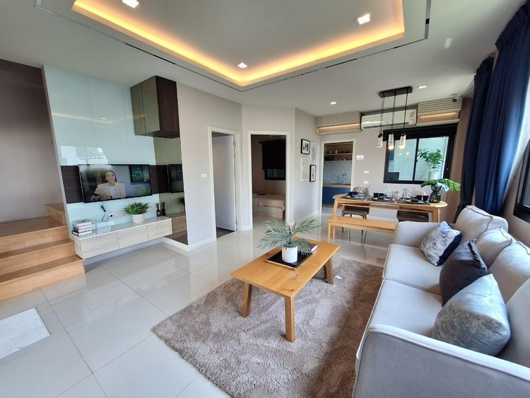 ภาพแบบบ้าน-ทาวน์โฮม 2 ชั้น (Type B)ฺ