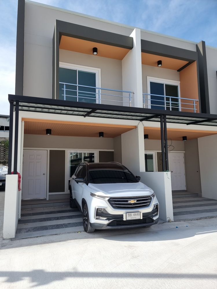 ภาพแบบบ้าน-แบบ 1 หน้ากว้าง 4.5 เมตร ลึก 17 เมตร