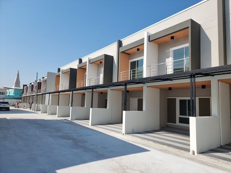 ภาพแบบบ้าน-แบบ 1 หน้ากว้าง 4.5 เมตร ลึก 17 เมตร