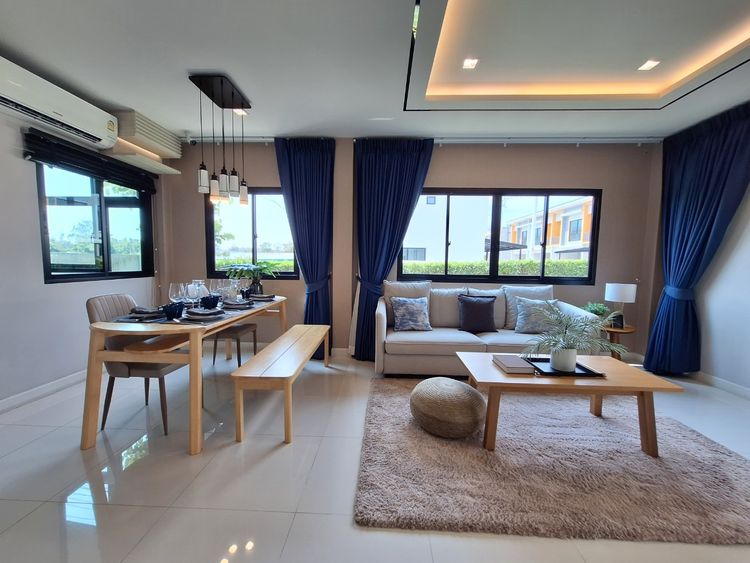 ภาพแบบบ้าน-ทาวน์โฮม 2 ชั้น (Type B)ฺ