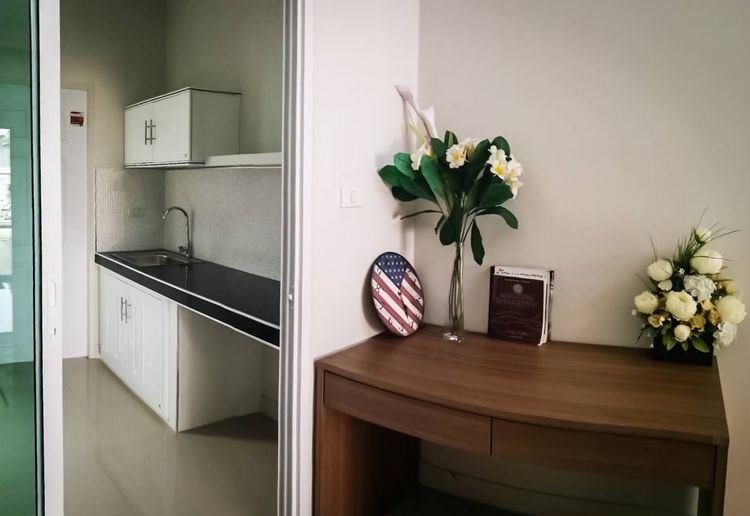 ภาพแบบบ้าน-ทาวน์โฮม 1 ชั้นห้องมุม