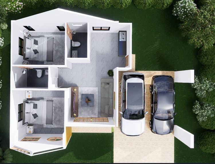 ภาพแบบบ้าน-บ้านเดี่ยว มินิมอล มูจิ