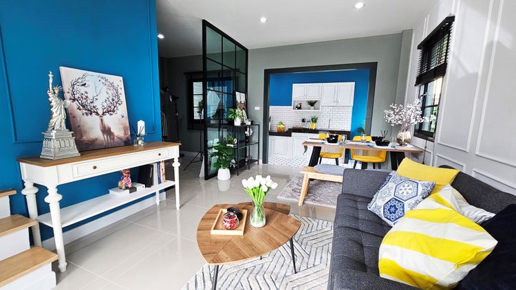 ภาพแบบบ้าน-ทาวน์โฮม 2 ชั้น หน้ากว้าง 5.7 เมตร