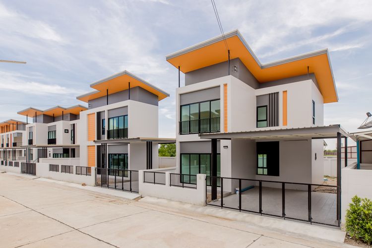 ภาพแบบบ้าน-บ้านแฝด 2 ชั้น