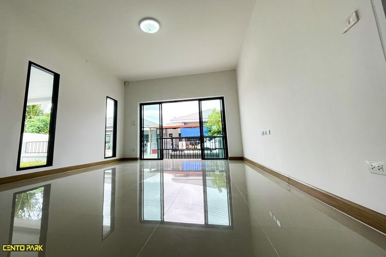 ภาพแบบบ้าน-บ้านเดี่ยวชั้นเดียว (หลังหัวมุม)