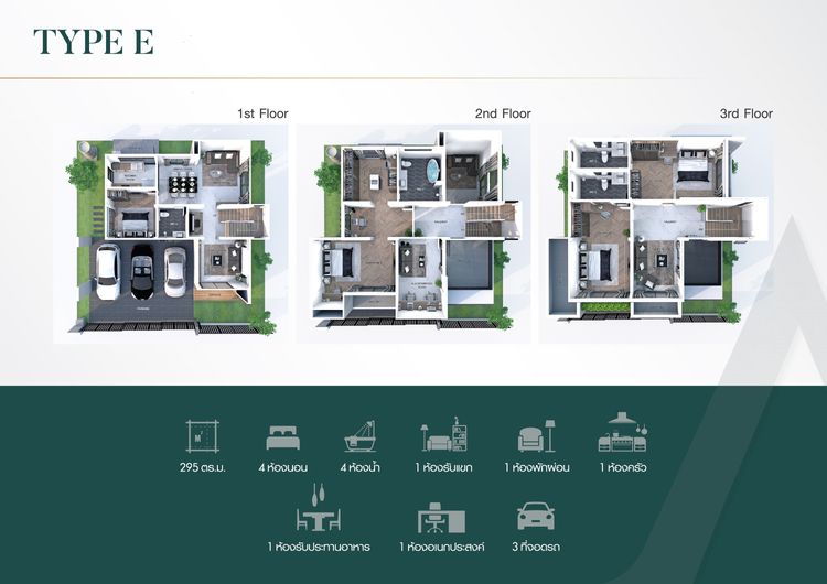 ภาพแบบบ้าน-แบบบ้าน TYPE E
