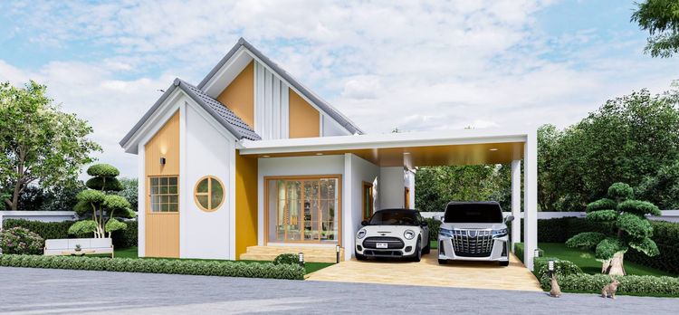 ภาพแบบบ้าน-บ้านเดี่ยว มินิมอล มูจิ