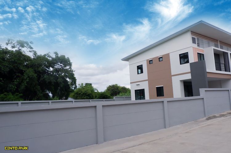 ภาพแบบบ้าน-ทาวน์โฮมสองชั้นหน้ากว้าง 6 เมตร (หลังหัวมุม)