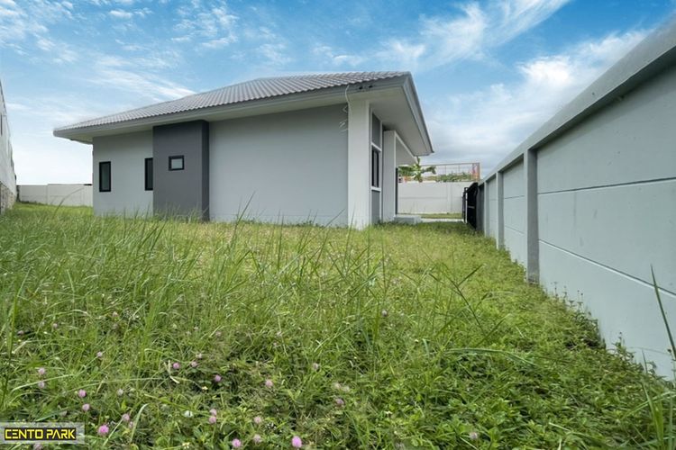 ภาพแบบบ้าน-บ้านเดี่ยวชั้นเดียว (หลังหัวมุม)