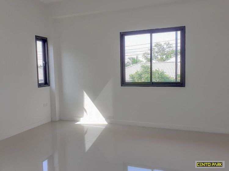 ภาพแบบบ้าน-ทาวน์โฮมสองชั้นหน้ากว้าง 4 เมตร (หลังหัวมุม)